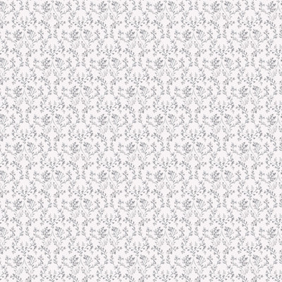 product image of sample ogee floral black grey wallpaper from the small prints collection by galerie wallcoverings 1 54
