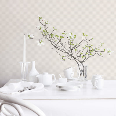 product image for Shell Top Taupe Wallpaper from the Small Prints Collection by Galerie Wallcoverings 11