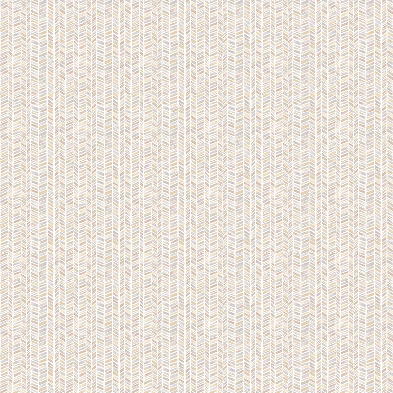media image for Stained Glass Stripe Taupe/Beige Wallpaper from the Small Prints Collection by Galerie Wallcoverings 273