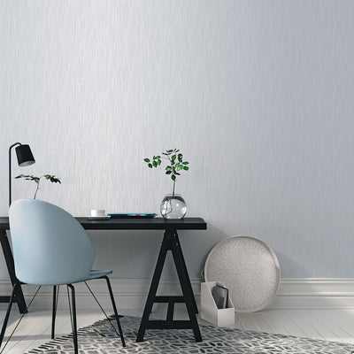 product image for Vertical Textile Blue/Grey/Metallic Wallpaper from the Special FX Collection by Galerie Wallcoverings 74