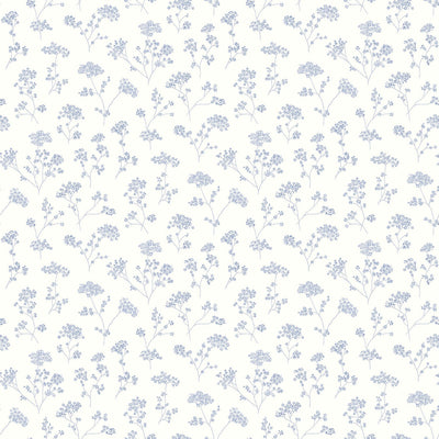 product image for Flowers Black/White Wallpaper from the Miniatures 2 Collection by Galerie Wallcoverings 2