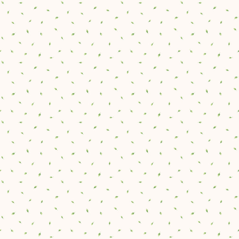 media image for Polka Dot Leaves Yellow Wallpaper from the Miniatures 2 Collection by Galerie Wallcoverings 262