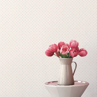 product image for Tiny Motif Pink/Beige Wallpaper from the Miniatures 2 Collection by Galerie Wallcoverings 29