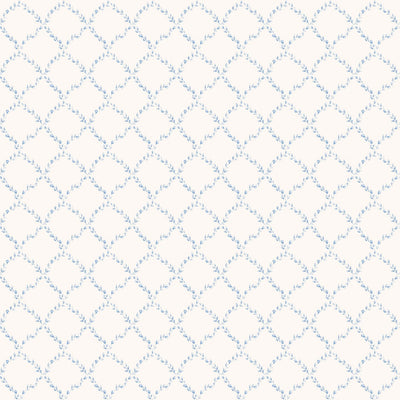 product image for Trellis Blue Wallpaper from the Miniatures 2 Collection by Galerie Wallcoverings 85