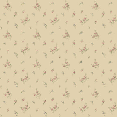product image for Tiny Roses Pink Wallpaper from the Miniatures 2 Collection by Galerie Wallcoverings 54