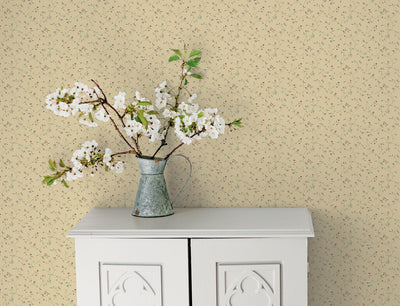 product image for Floral Vines Blue Multi Wallpaper from the Miniatures 2 Collection by Galerie Wallcoverings 15
