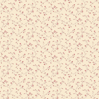 product image for Floral Vines Red Wallpaper from the Miniatures 2 Collection by Galerie Wallcoverings 67