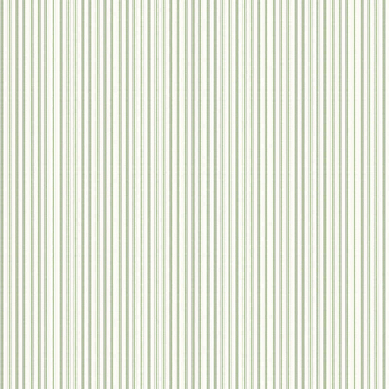 media image for Striped Green/White Wallpaper from the Miniatures 2 Collection by Galerie Wallcoverings 212