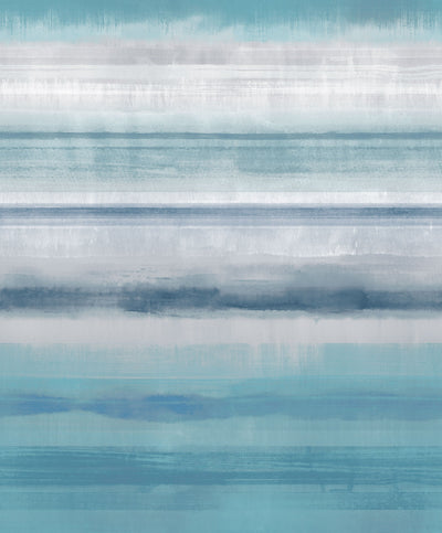 product image of Skye Stripe Turquoise Wallpaper from the Atmosphere Collection by Galerie Wallcoverings 55