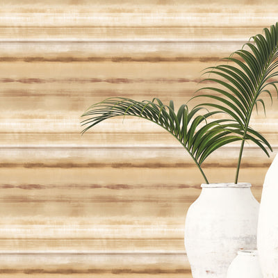 product image of Skye Stripe Ochre Wallpaper from the Atmosphere Collection by Galerie Wallcoverings 588