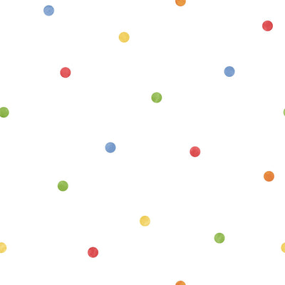 product image of Dots Primary Wallpaper from the Tiny Tots 2 Collection by Galerie Wallcoverings 598