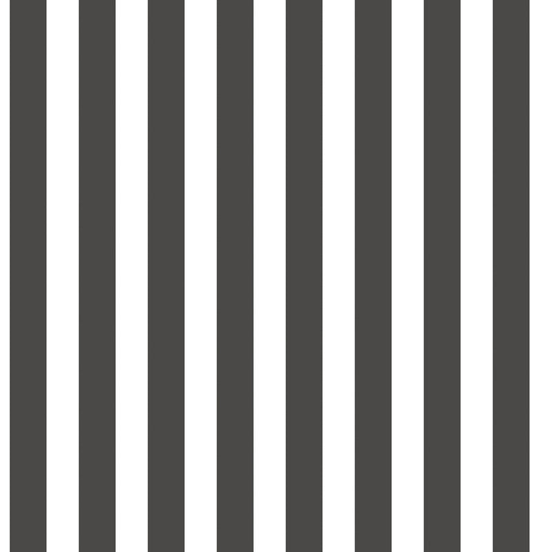 media image for Regency Stripe Black Wallpaper from the Tiny Tots 2 Collection by Galerie Wallcoverings 291