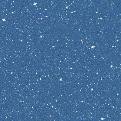 product image of Space Sidewall Cobalt/Glitter Wallpaper from the Tiny Tots 2 Collection by Galerie Wallcoverings 598