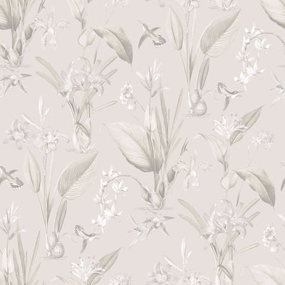 product image of sample cottage botanical beige wallpaper from the secret garden collection by galerie wallcoverings 1 587