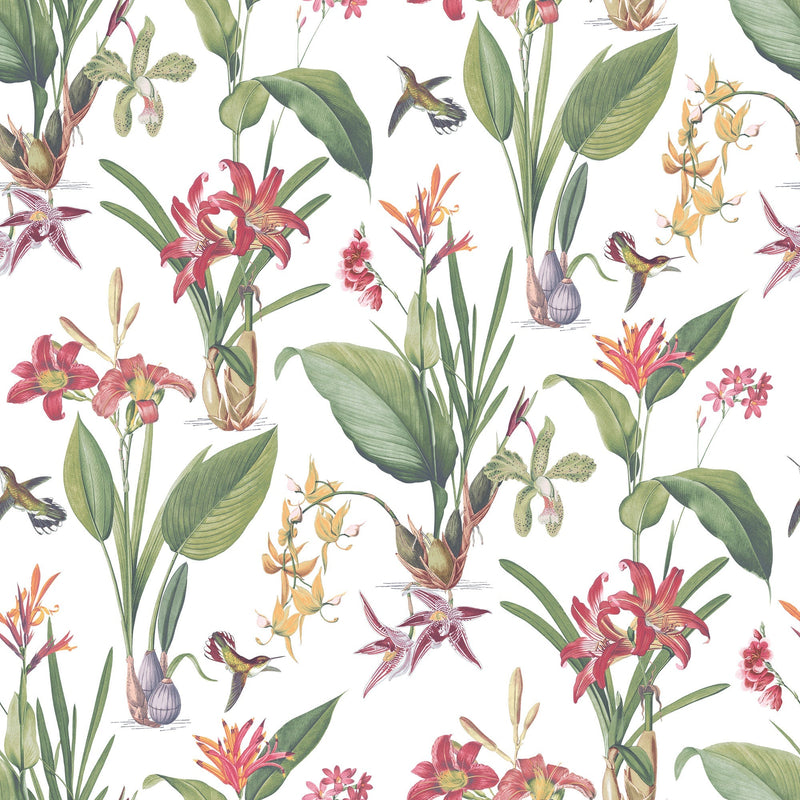 media image for Cottage Botanical Fresh Wallpaper from the Secret Garden Collection by Galerie Wallcoverings 299