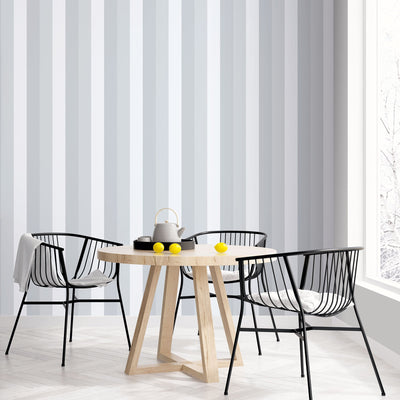 product image for Secret Stripe Grey Wallpaper from the Secret Garden Collection by Galerie Wallcoverings 77