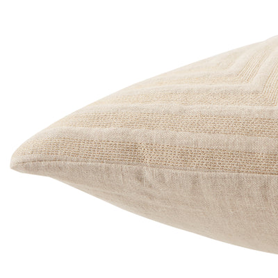 product image for Neutra Geometric Pillow in Light Taupe 41