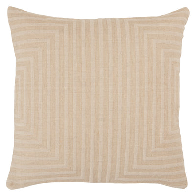 product image for Neutra Geometric Pillow in Light Taupe 41