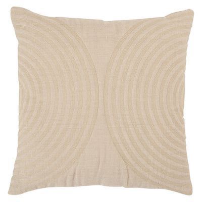 product image of Lautner Geometric Pillow in Light Taupe 581