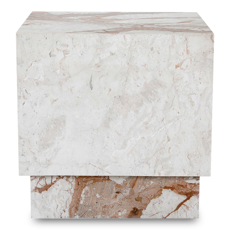 media image for Layla Side Table Breccia Marble 5 228