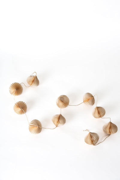 product image for Decorative Onion Shape Garland - Ivory 56