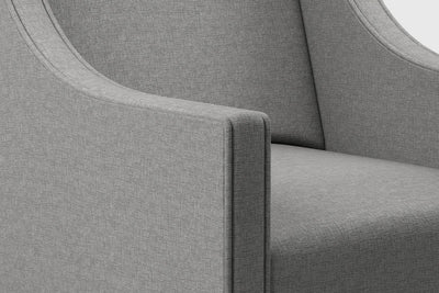 product image for Griffin Fabric in Steel Grey 80