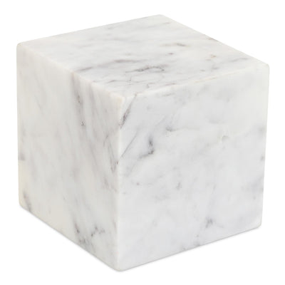 product image for Cora Cube Tabletop Accent Banswara Purple White Marble 2 32