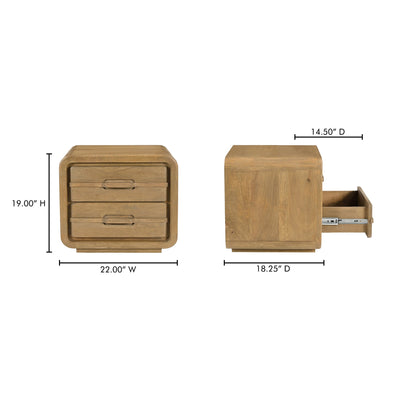 product image for Lennon Nightstand Vintage Moes Home Collection Mhc Gz 1180 21 13 60