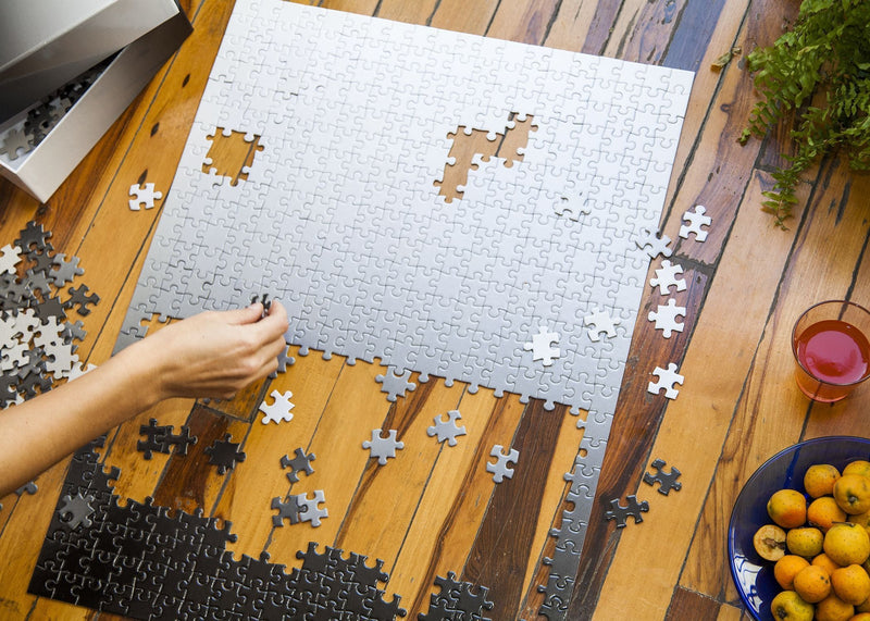 media image for Gradient Puzzle in Black & White design by Areaware 223