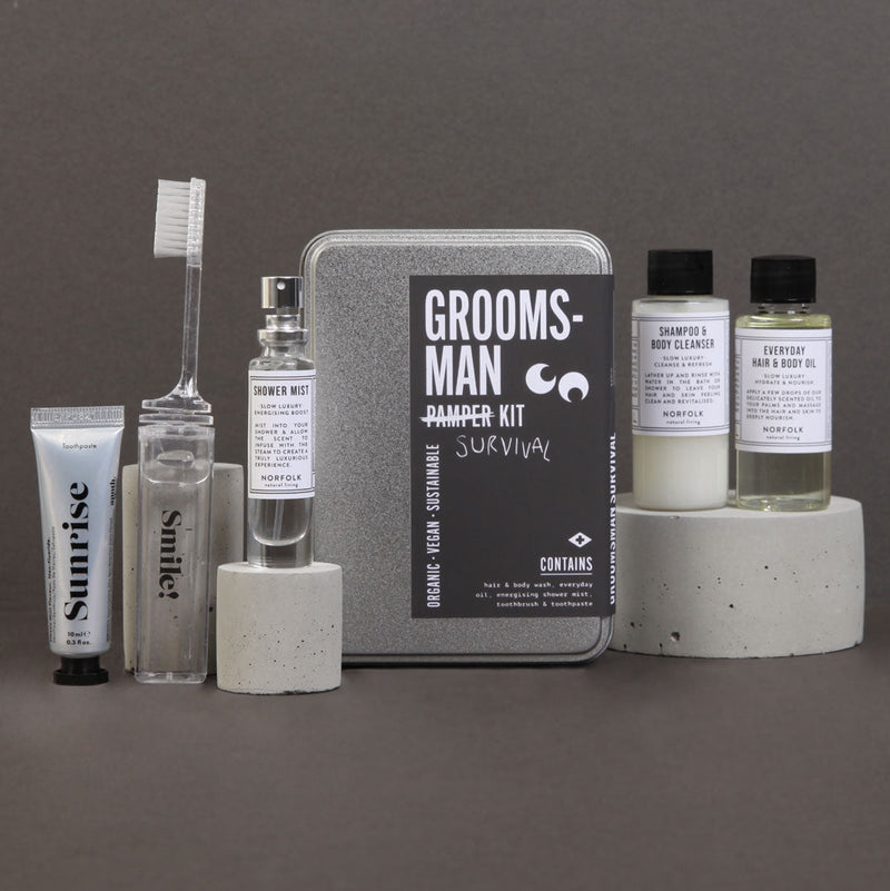 media image for groomsman survival kit design by mens society 3 232