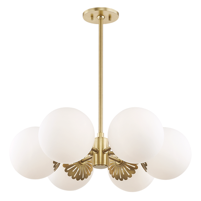 product image for paige 6 light chandelier by mitzi 3 68