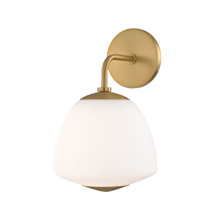 jane 1 light wall sconce by mitzi h288101 agb 1