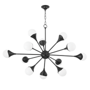 ariana 12 light chandelier by mitzi h375812 agb 3