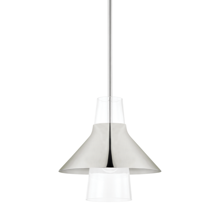 jessy 1 light small pendant by mitzi h404701s agb 3