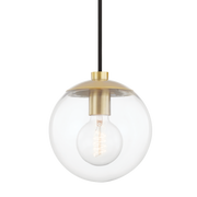 meadow 1 light pendant by mitzi h503701 agb 1