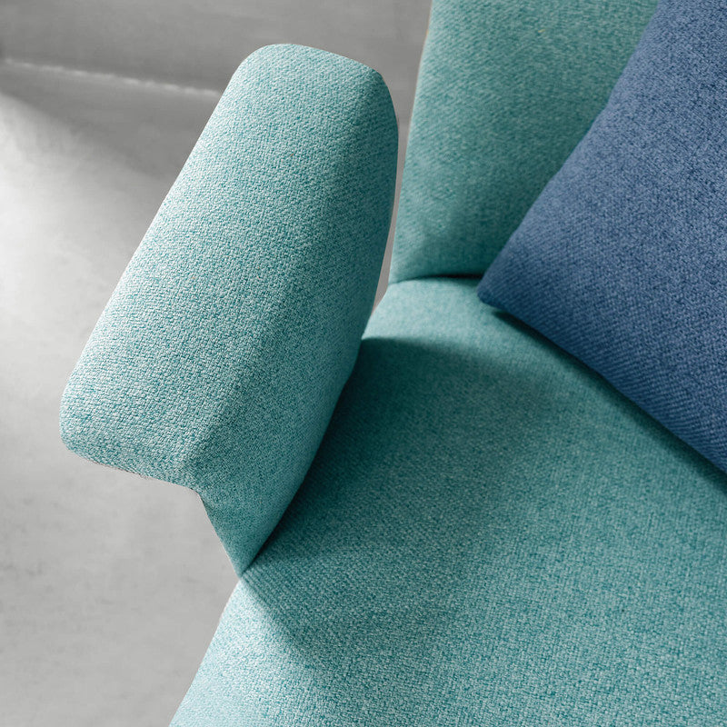 media image for Hastings Fabric in Turquoise 210