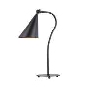 lupe 1 light table lamp by mitzi hl285201 agb 2