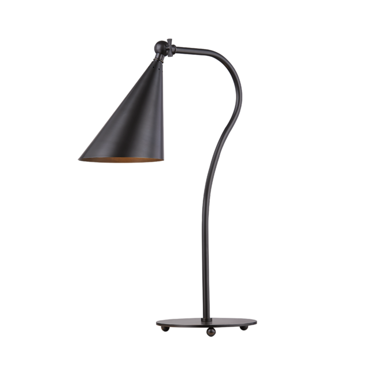 lupe 1 light table lamp by mitzi hl285201 agb 2