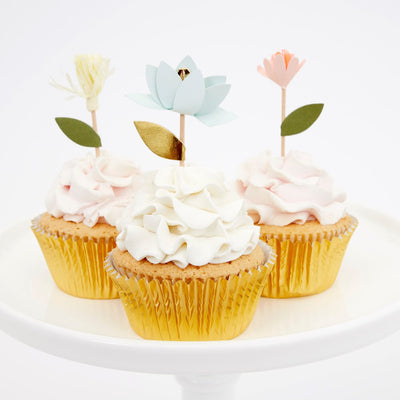 product image for flower bouquet cupcake kit by meri meri 3 5