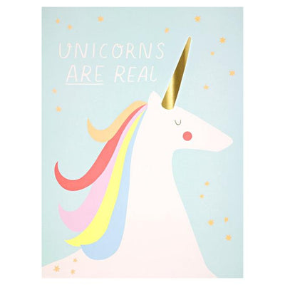 product image for rainbows unicorns art prints by meri meri 3 19