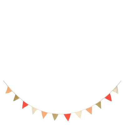 product image for pink knitted flag garland by meri meri 1 76