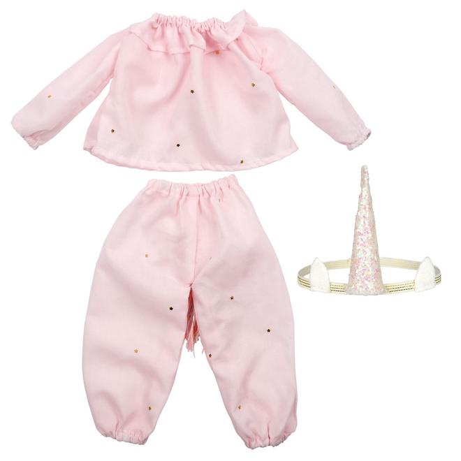 media image for enchanted unicorn dolly dress up by meri meri 1 248