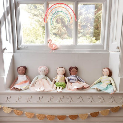 product image for mia rainbow doll by meri meri 5 10