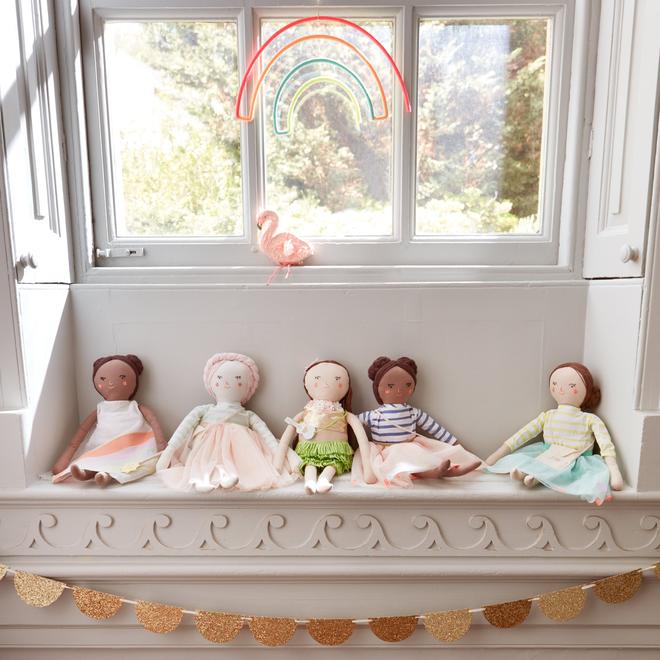media image for mia rainbow doll by meri meri 5 216