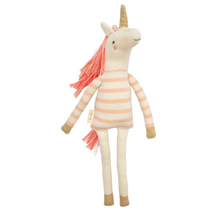izzy unicorn small toy by meri meri 1