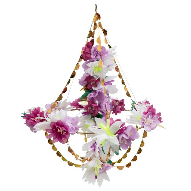 media image for lilac blossom chandelier by meri meri 1 255