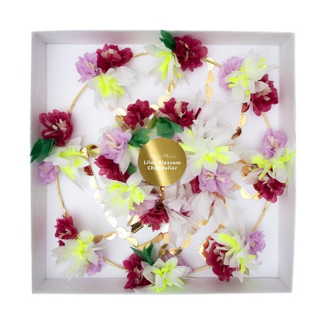 media image for lilac blossom chandelier by meri meri 5 239