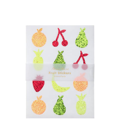 product image of glitter fruit sticker sheets by meri meri 1 599