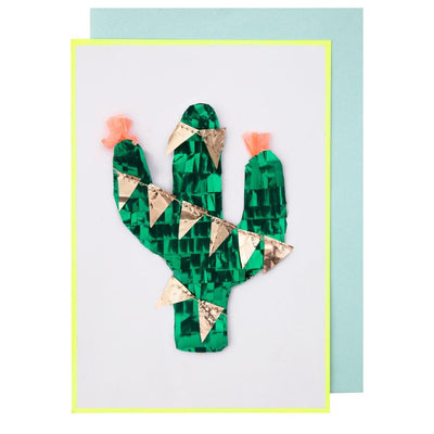 product image of pinata cactus card by meri meri 1 571