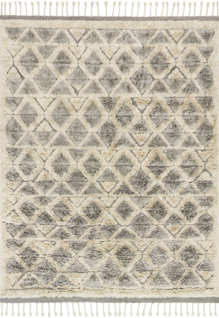 Hygge Rug in Smoke & Taupe by Loloi